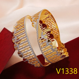 2 Pcs CNC Bangle