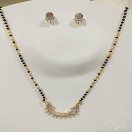AD.1 Line Mangalsutra With Tops