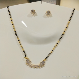 AD.1 Line Mangalsutra With Tops