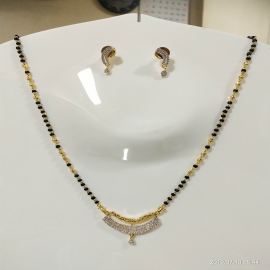 AD.1 Line Mangalsutra With Tops